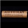 Image 4 : Buffalo Nickel Shotgun Roll in Old Bank Style 'Automat Horn & Hardhat' Wrapper 1924 & s Mint Ends