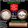 Image 1 : Buffalo Nickel Shotgun Roll in Old Bank Style 'Automat Horn & Hardhat' Wrapper 1919 & d Mint Ends
