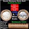 Image 1 : Buffalo Nickel Shotgun Roll in Old Bank Style 'Automat Horn & Hardhat' Wrapper 1923 & d Mint Ends