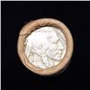 Image 2 : Buffalo Nickel Shotgun Roll in Old Bank Style 'Automat Horn & Hardhat' Wrapper 1923 & d Mint Ends