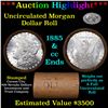 Image 1 : ***Auction Highlight*** 1885 & CC Uncirculated Morgan Dollar Shotgun Roll (fc)