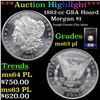 Image 1 : ***Auction Highlight*** NGC 1882-cc GSA Hoard Morgan Dollar $1 Graded ms63 pl By NGC (fc)