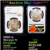 Image 1 : ***Auction Highlight*** NGC 1901-o Morgan Dollar $1 Graded ms65 By NGC (fc)