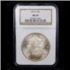 Image 2 : ***Auction Highlight*** NGC 1879-s Morgan Dollar $1 Graded ms66 By NGC (fc)