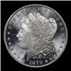 Image 2 : ***Auction Highlight*** 1879-s Morgan Dollar $1 Graded ms65+ DMPL By SEGS (fc)