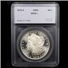 Image 4 : ***Auction Highlight*** 1879-s Morgan Dollar $1 Graded ms65+ DMPL By SEGS (fc)