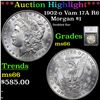 Image 1 : ***Auction Highlight*** 1902-o Vam 17A R6 Morgan Dollar $1 Graded ms66 By SEGS (fc)