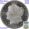 Image 8 : *Highlight Of Entire Auction* 1890-p TOP POP! Morgan Dollar $1 Graded ms65+ dmpl By SEGS (fc)