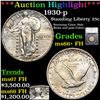 Image 1 : ***Auction Highlight*** 1930-p Standing Liberty Quarter 25c Graded ms66+ FH By SEGS (fc)