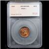 Image 4 : ***Auction Highlight*** 1895 Indian Cent 1c Graded ms65+ rb By SEGS (fc)