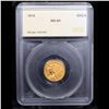 Image 4 : ***Auction Highlight*** 1915-p Gold Indian Quarter Eagle $2 1/2 Graded ms64 By SEGS (fc)