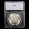 Image 4 : ***Auction Highlight*** 1887-p Vam 21 R5 Morgan Dollar $1 Graded ms66 By SEGS (fc)