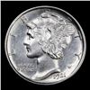 Image 2 : ***Auction Highlight*** 1921-d Mercury Dime 10c Graded ms62 By SEGS (fc)