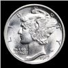 Image 2 : ***Auction Highlight*** 1919-p Mercury Dime 10c Graded ms65+ FSB By SEGS (fc)