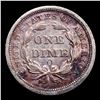 Image 3 : ***Auction Highlight*** 1849-o FS-101 'o' Above Bow Seated Liberty Dime 10c Graded au58 By SeGS (fc)