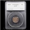 Image 4 : ***Auction Highlight*** 1849-o FS-101 'o' Above Bow Seated Liberty Dime 10c Graded au58 By SeGS (fc)