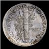 Image 3 : ***Auction Highlight*** 1917-p Mint Error Mercury Dime 10c Graded GEM FSB By USCG (fc)