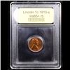 Image 4 : ***Auction Highlight*** 1910-s Lincoln Cent 1c Graded Gem+ Unc RB By USCG (fc)