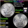 Image 1 : ***Auction Highlight*** 1900-o/cc Top 100 Vam 11 I4 R4 Morgan Dollar $1 Graded Select Unc By USCG (f