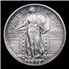 Image 2 : ***Auction Highlight*** 1917-p Ty I Standing Liberty Quarter 25c Graded Choice Unc+ FH By USCG (fc)