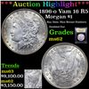 Image 1 : ***Auction Highlight*** 1896-o Vam 16 R5 Morgan Dollar $1 Graded Select Unc By USCG (fc)