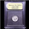 Image 4 : ***Auction Highlight*** 1920-s Mercury Dime 10c Graded Unc+ FSB By USCG (fc)