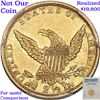 Image 7 : ***Auction Highlight*** 1839-p HM-1 R-4 TOP POP! Gold Classic Head Quarter Eagle $2 1/2 Graded Selec