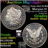 Image 1 : ***Auction Highlight*** 1882-cc Vam 2A2 I5 R6 Morgan Dollar $1 Graded Choice Unc+ DMPL By USCG (fc)
