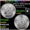 Image 1 : ***Auction Highlight*** 1883-cc GSA Hoard Morgan Dollar $1 Grades Choice Unc (fc)