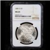 Image 2 : NGC 1881-s Morgan Dollar $1 Graded ms65 By NGC