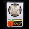 Image 3 : NGC 1880-s Morgan Dollar $1 Graded ms65 By NGC