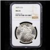 Image 2 : NGC 1879-s Morgan Dollar $1 Graded ms65 By NGC