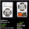 Image 1 : 1904-o Morgan Dollar $1 Graded ms65 By NGC