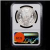 Image 3 : NGC 1884-o Morgan Dollar $1 Graded ms65 By NGC