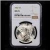 Image 2 : NGC 1923-p Peace Dollar $1 Graded ms65 By NGC