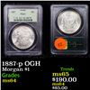 Image 1 : PCGS 1887-p OGH Morgan Dollar $1 Graded ms64 By PCGS