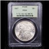 Image 2 : PCGS 1887-p OGH Morgan Dollar $1 Graded ms64 By PCGS