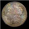 Image 2 : PCGS 1904-o Rainbow Toned Morgan Dollar $1 Graded ms63 By PCGS
