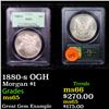 Image 1 : PCGS 1880-s OGH Morgan Dollar $1 Graded ms65 By PCGS