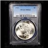 Image 2 : PCGS 1923-p Peace Dollar $1 Graded ms64 By PCGS