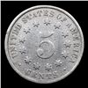 Image 3 : 1882 Shield Nickel 5c Grades vf+
