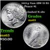Image 1 : 1923-p Vam 1BW I3 R5 Peace Dollar $1 Grades Select Unc