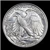 Image 3 : 1947-p Walking Liberty Half Dollar 50c Grades Choice AU/BU Slider