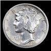 Image 2 : 1924-s Mercury Dime 10c Grades Select AU