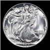 Image 2 : 1944-p Walking Liberty Half Dollar 50c Grades GEM+ Unc