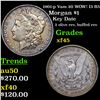 Image 1 : 1901-p Vam 20 WOW! I3 R5 Morgan Dollar $1 Grades xf+