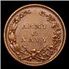 Image 3 : 1863 Liberty Cap F-13-297a Civil War Token 1c Grades Choice AU