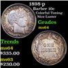 Image 1 : 1898-p Barber Dime 10c Grades Choice Unc