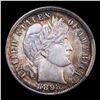 Image 2 : 1898-p Barber Dime 10c Grades Choice Unc
