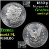 Image 1 : 1880-p Morgan Dollar $1 Grades Select Unc PL